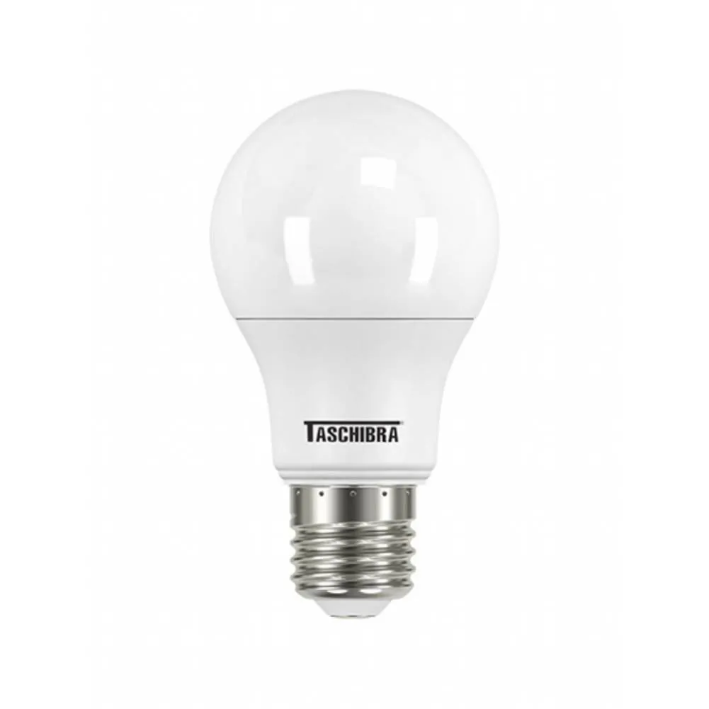 Lâmpada Led 9W 3000K Luz Quente Tkl60 Taschibra - Bivolt