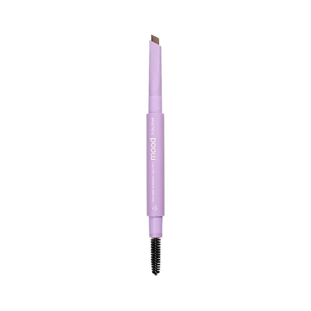 Lápis para Sobrancelha 2 em 1 Medium Mood Ruby Rose - Chanfrado