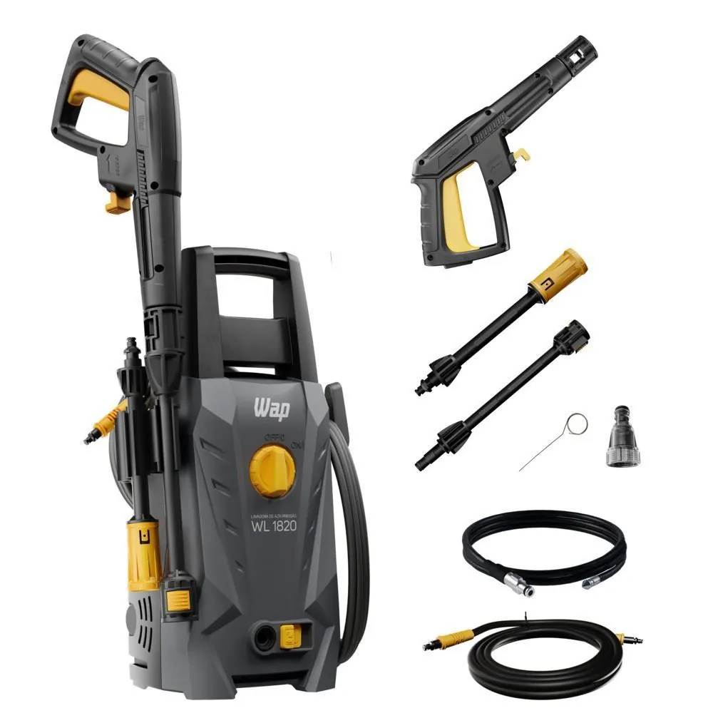 Lavadora de Alta Pressão e Desobstruidora Wap 1400W WL1820 Ultra