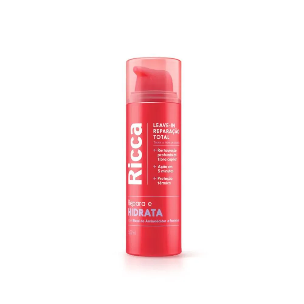 Leave-In Reparação Total Ricca 50Ml