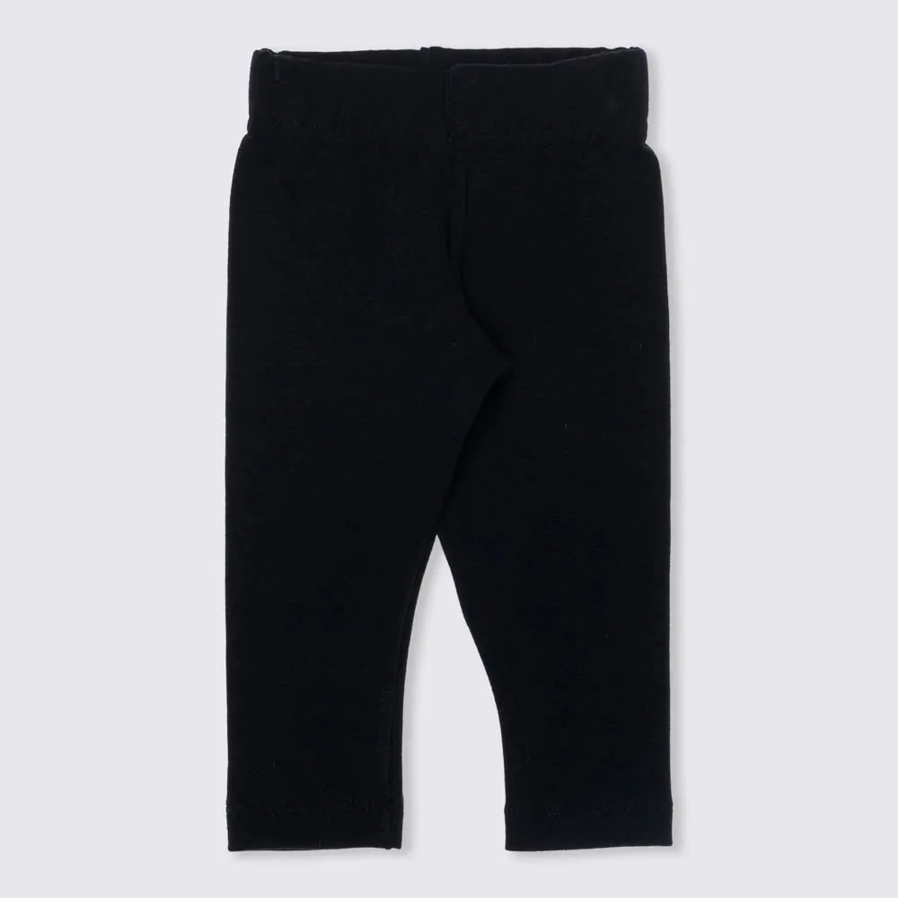 Legging de Bebê Molecotton Fakini Preto
