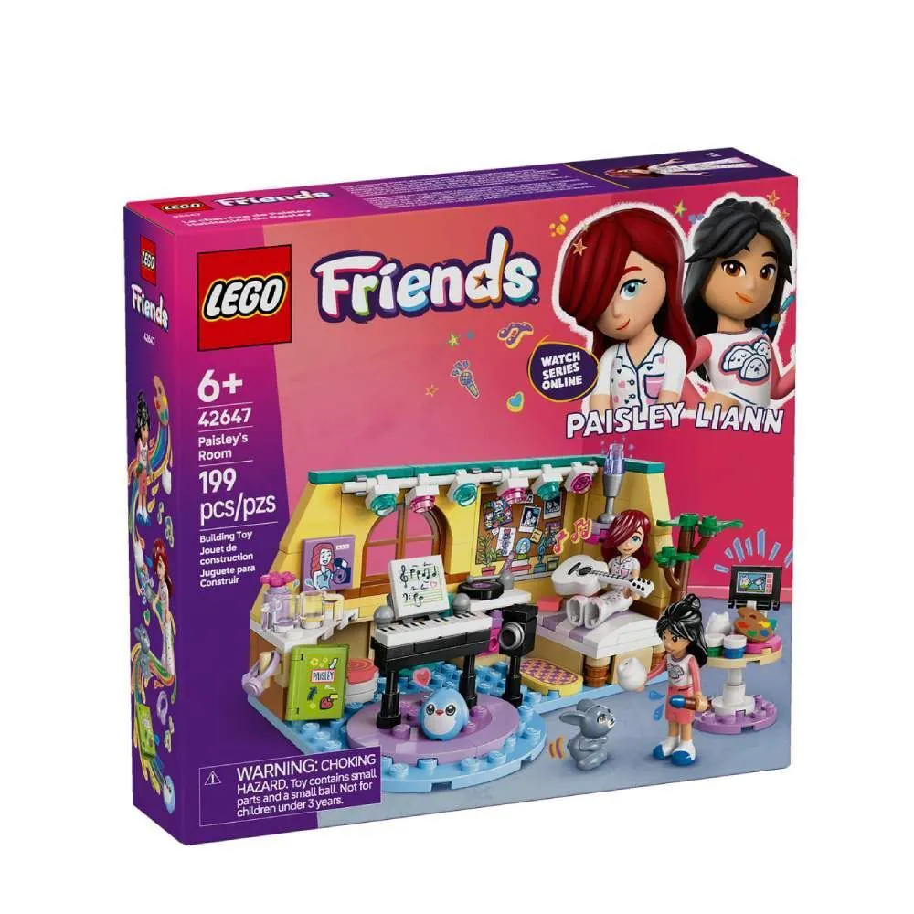 Lego Friends o Quarto da Paisley - 42647