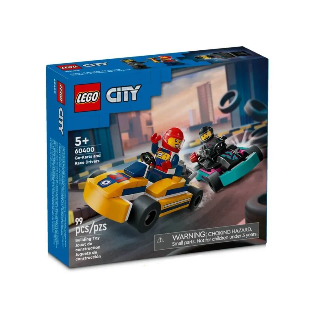 Lego City Karts e Pilotos de Corrida - 60400