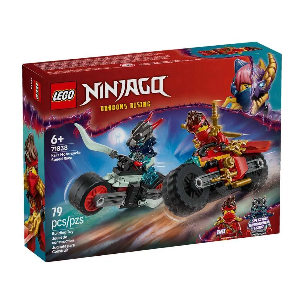Lego Ninjago Corrida Motocicleta do Kai - 71838
