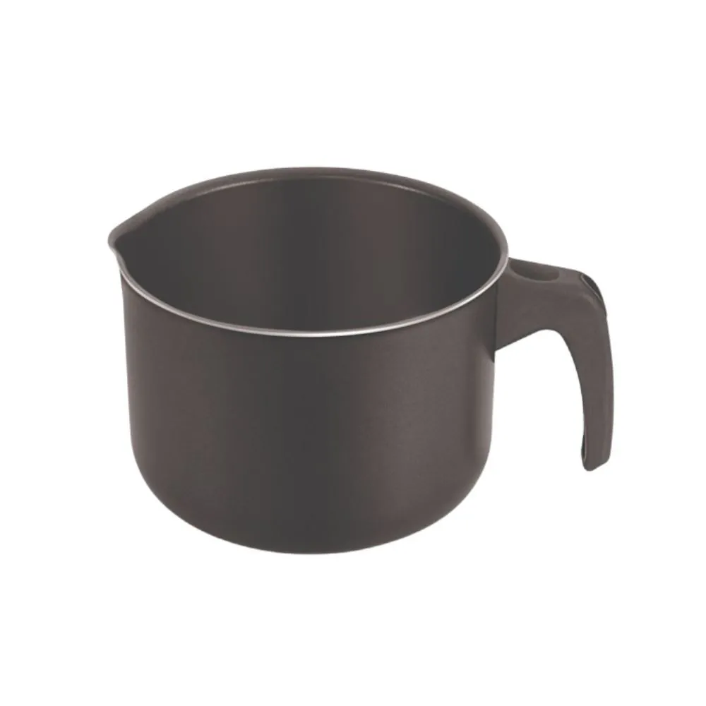 Leiteira de Alumínio Antiaderente Fortaleza 900Ml - Preto