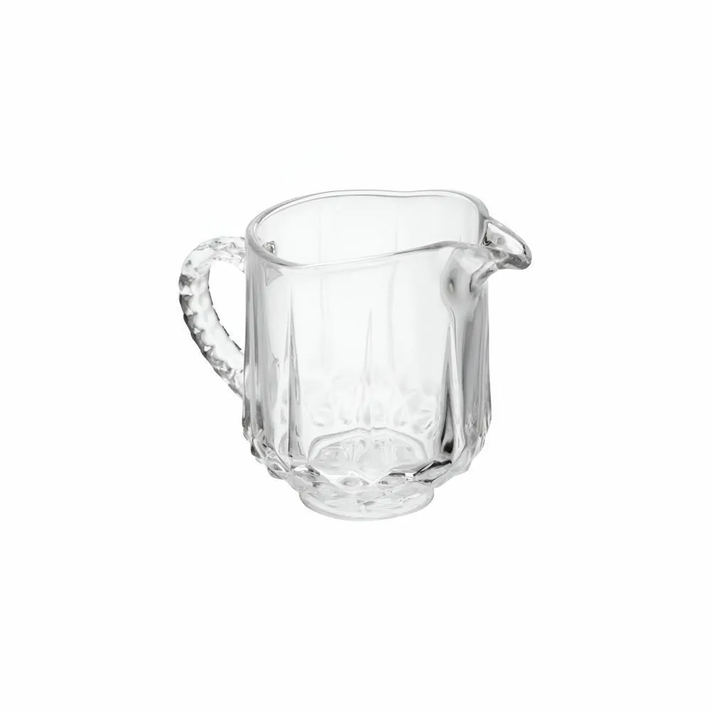 Leiteira de Vidro Diamante Lyor 200 ml - Transparente