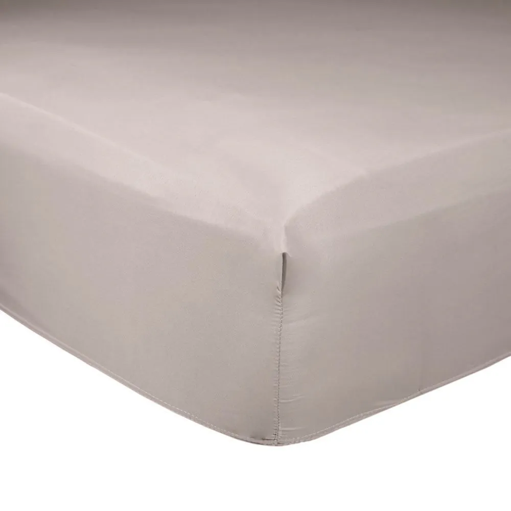 Lençol Casal Percal 100% Algodão Buona Fortuna - Cru