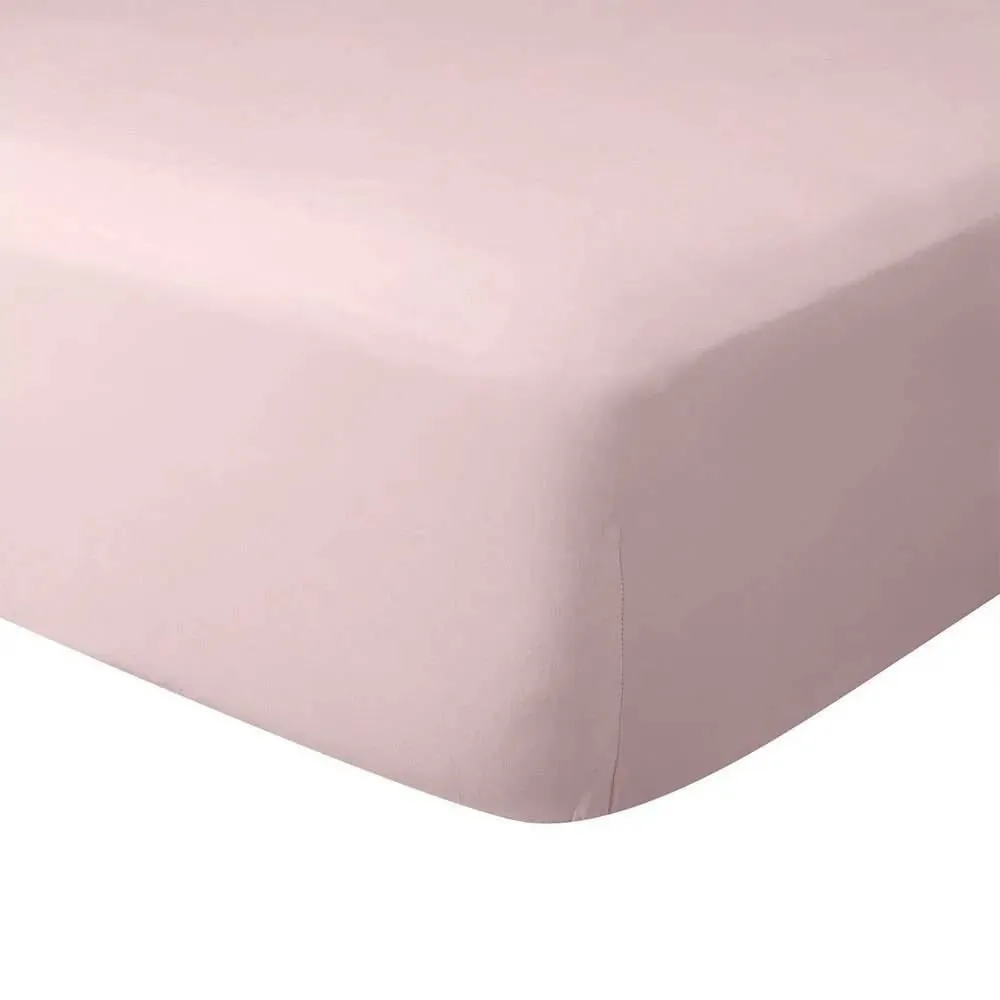 Lençol Casal Avulso de Malha 1 Pç - Rosa Bebê