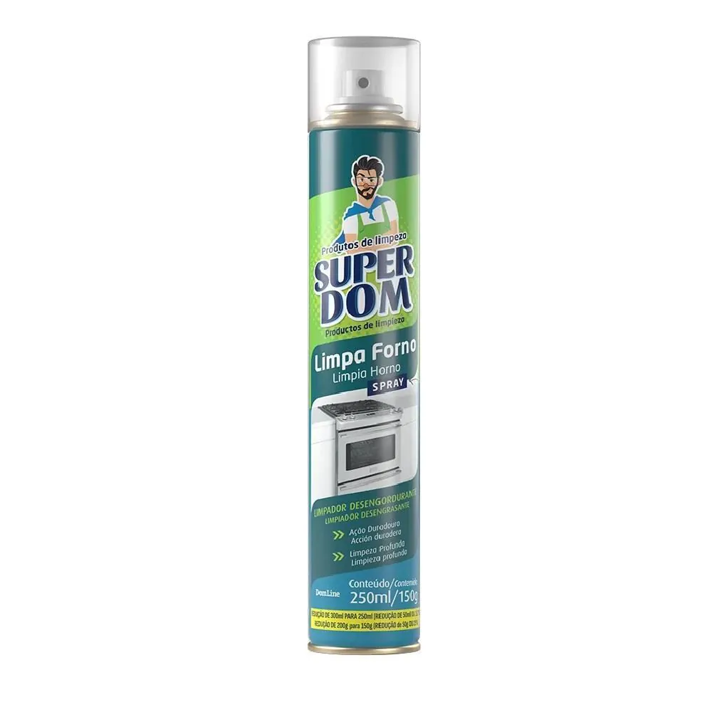 Limpa Forno 250Ml Super Dom - 0210291