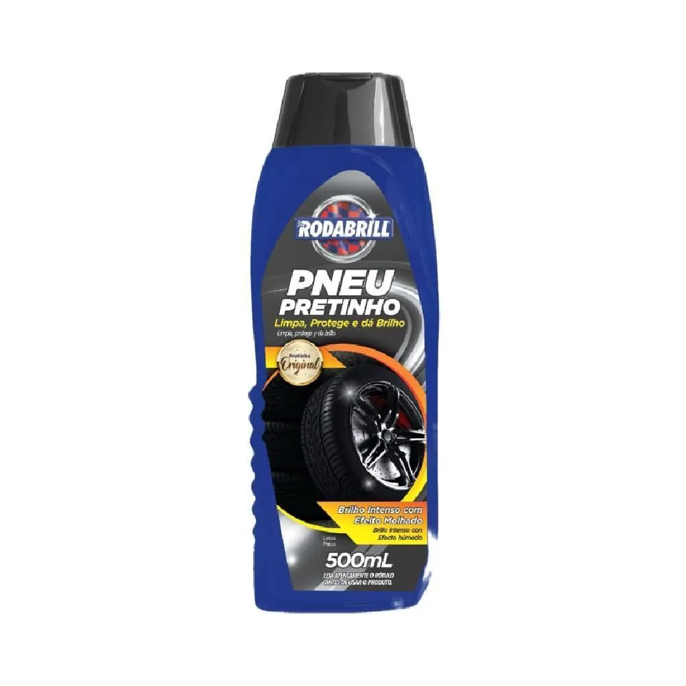 Limpa Pneu Pretinho 500Ml Rodabrill - 10445
