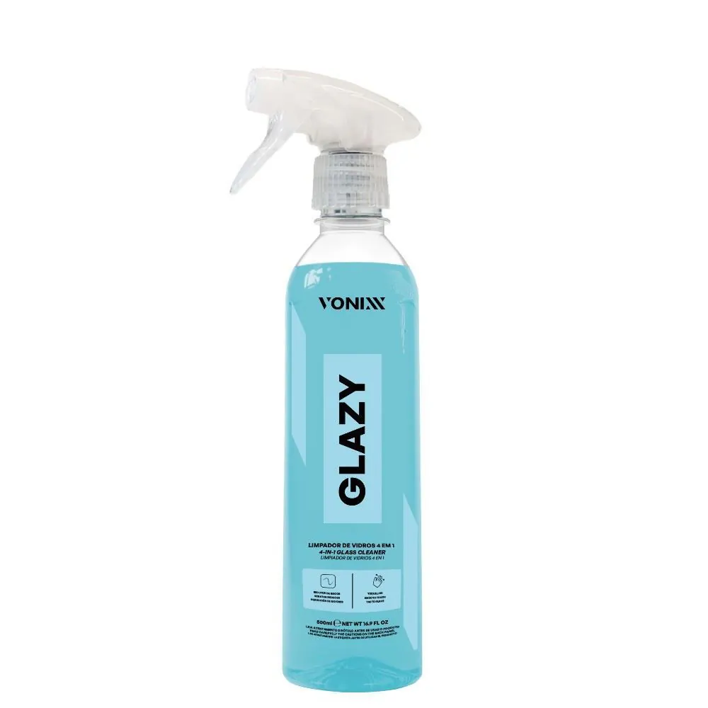 Limpador de Vidros 4 em 1 Glazy 500Ml Vonixx - 2050439