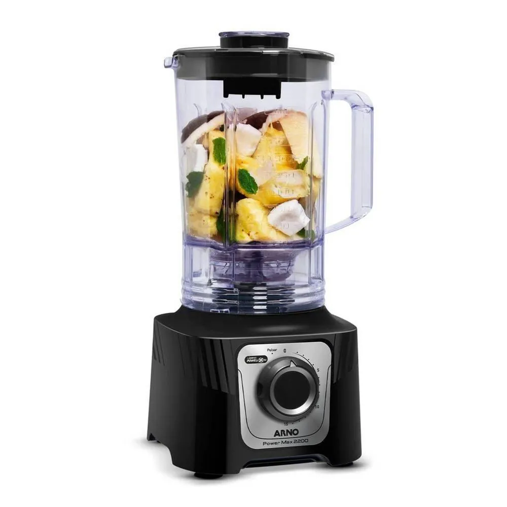 Liquidificador Arno Power Max 2200W Preto LN66
