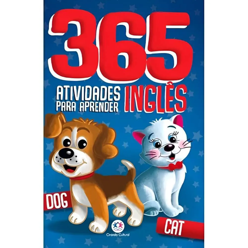 Livro 365 Atividades para Aprender Inglês Ciranda Cultural - 9788538090328