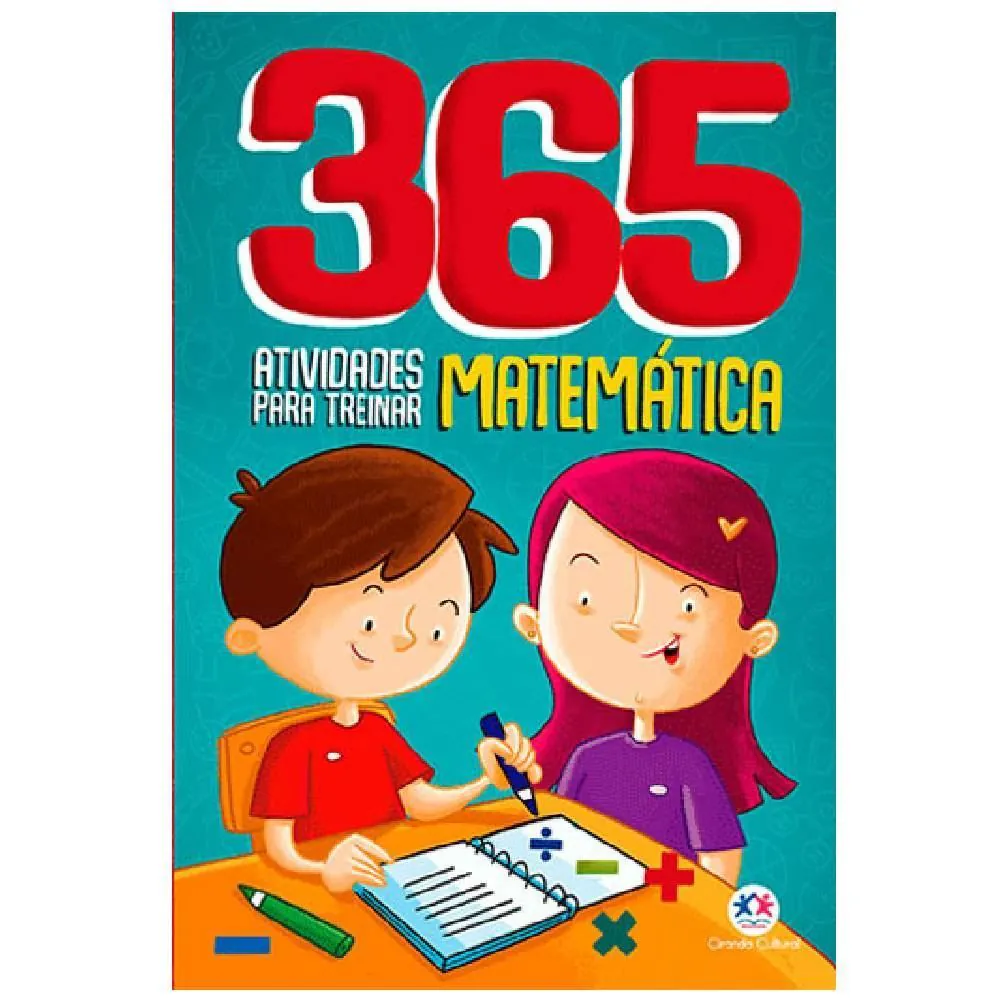 Livro 365 Atividades para Treinar Matemática Ciranda Cultural - 9788538088318