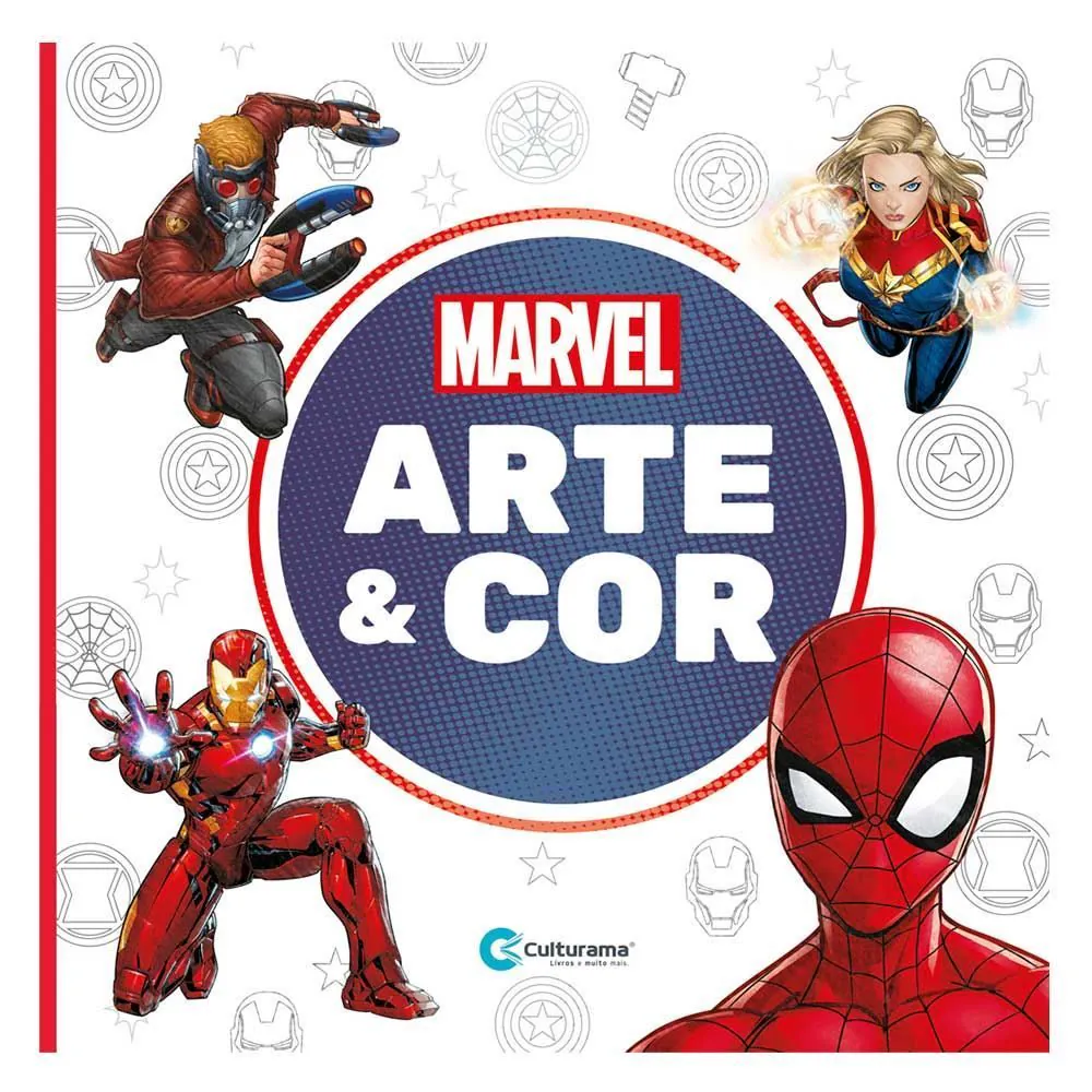 Livro Arte e Cor Marvel Culturama - 020520301