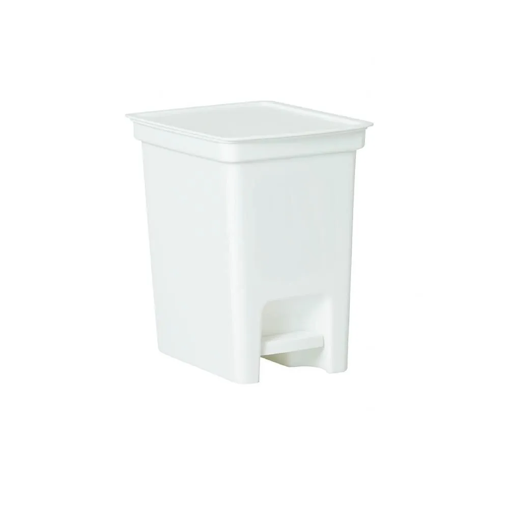 Lixeira com Pedal Fly Paramount 5 Litros - Branco