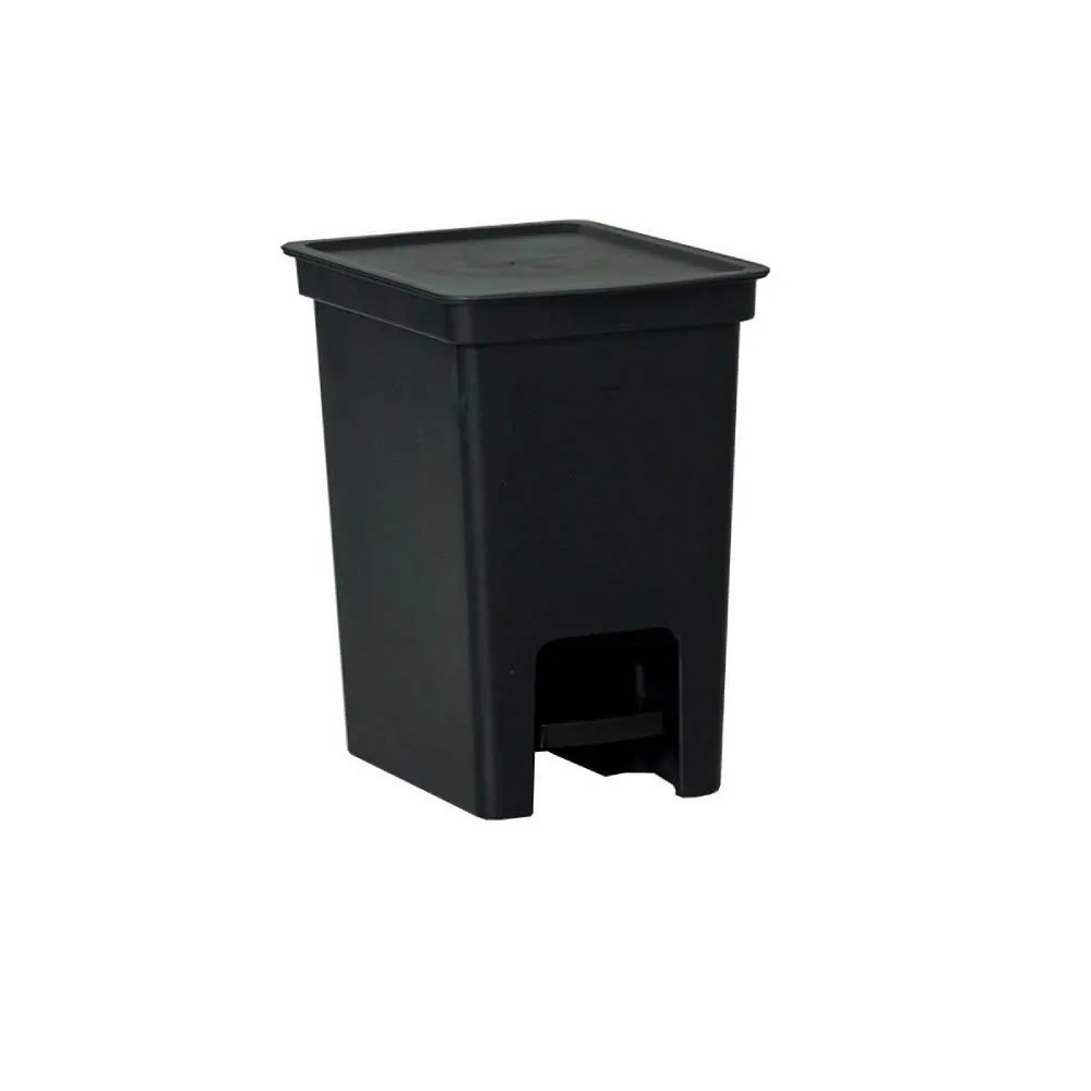 Lixeira com Pedal Fly Paramount 5 Litros - Preto
