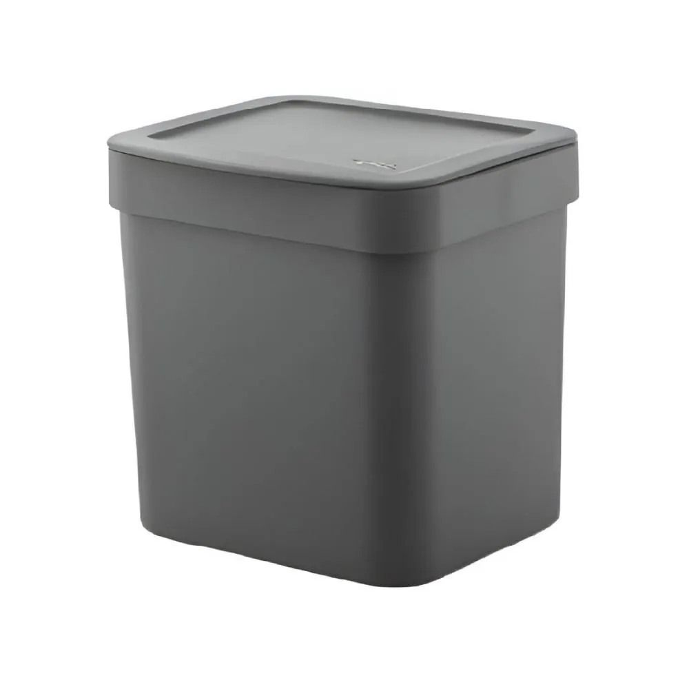 Lixeira Trium Ou 2,5 Litros - Chumbo