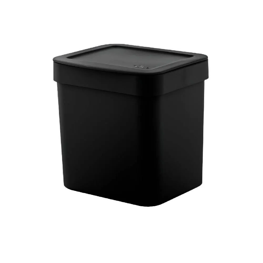 Lixeira Trium Ou 4,7 Litros - Preto