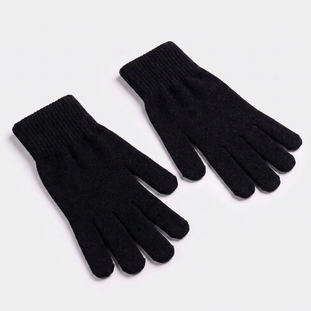 Luva Masculina em Tricot Thing - Preto U