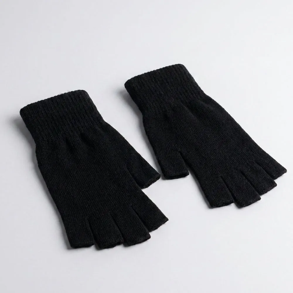 Luva Sem Dedo Masculina em Tricot Thing Preto