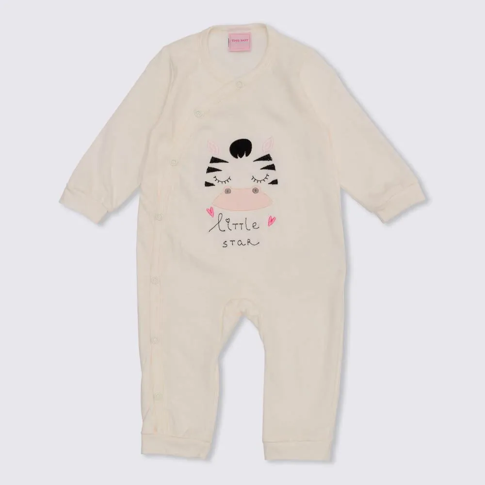 Macacão de Bebê Malha Little Star Yoyo Baby Off