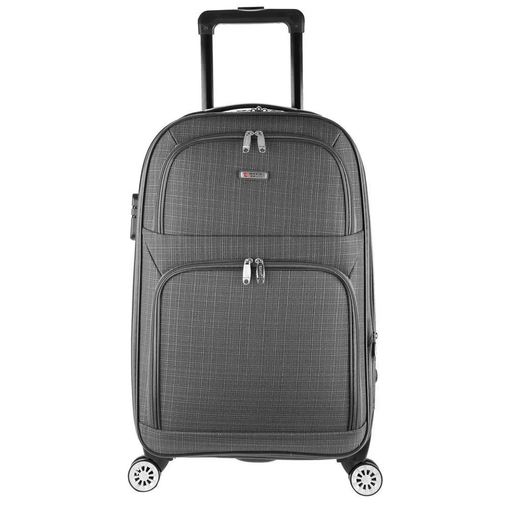 Mala de Viagem Grande Conexão Tonin - Cinza