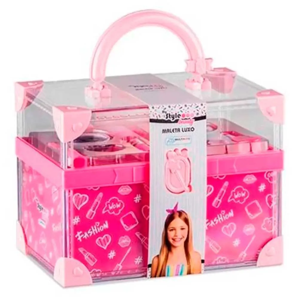 Maleta de Maquiagem My Style Beauty Luxo Multikids - BR1335