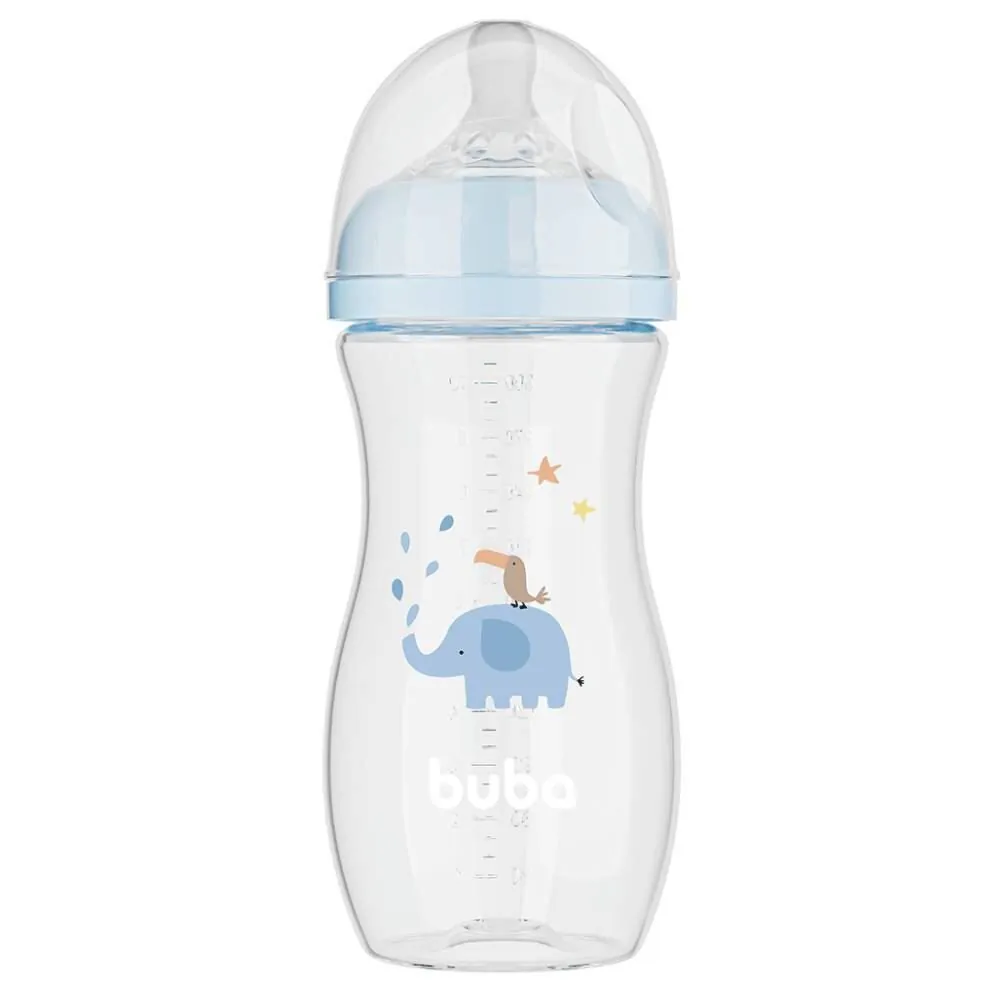 Mamadeira Easy Flow Buba 330Ml - Elefante Azul