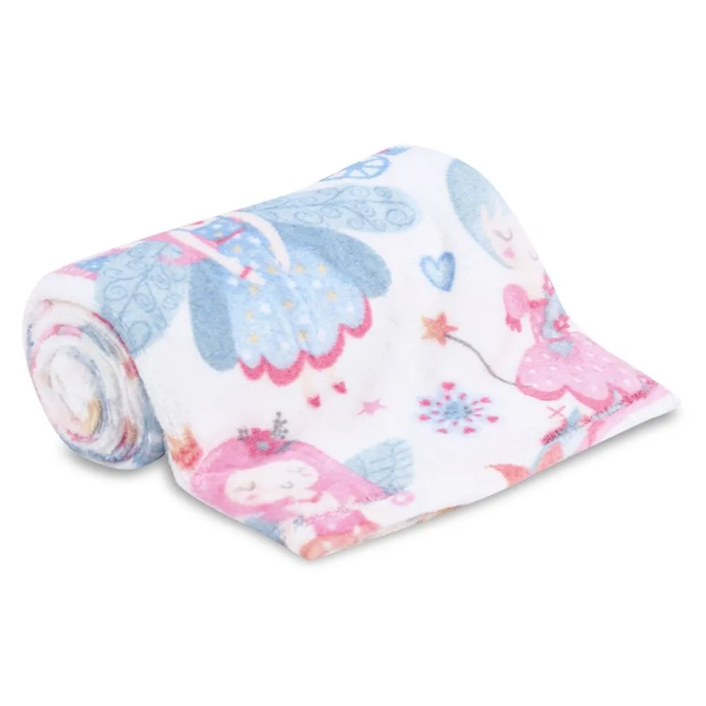Manta Infantil 100% Poliéster Encantos Kids - Fairy Fly