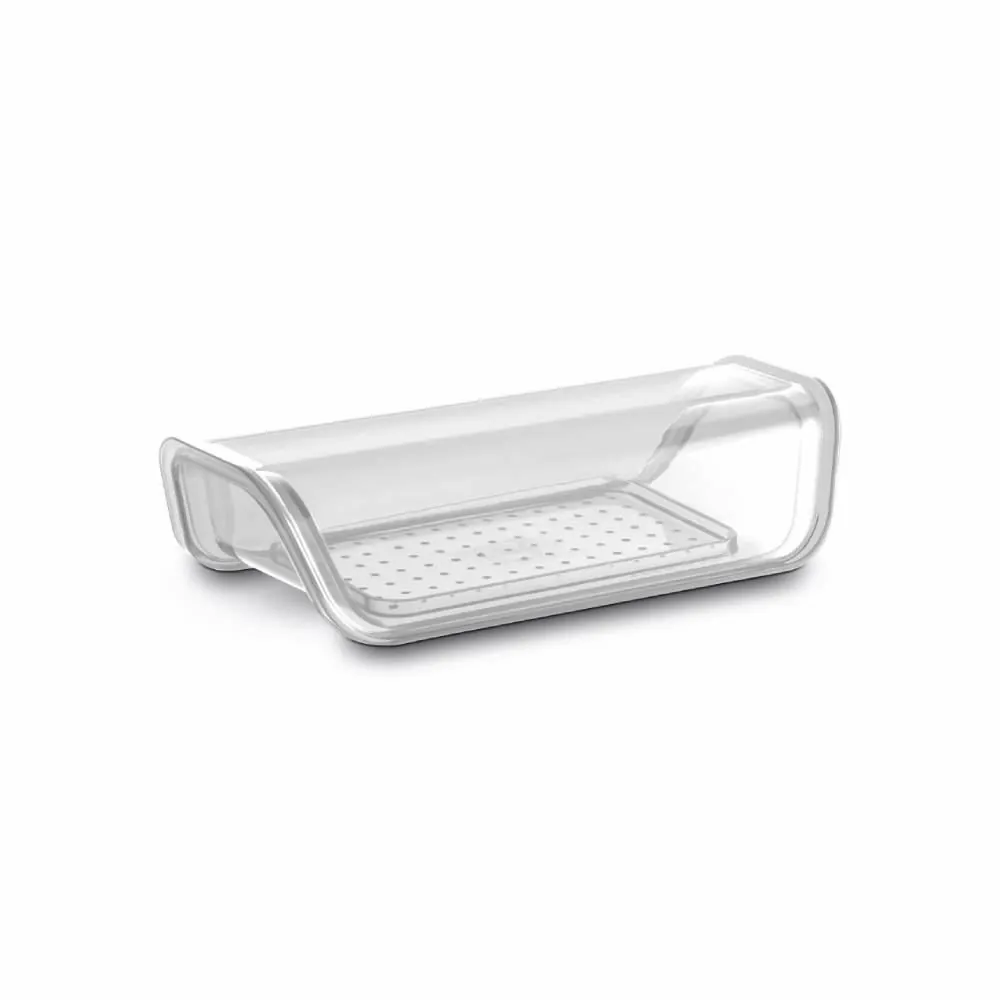 Manteigueira de Plástico Uz 22,2Cm - Transparente