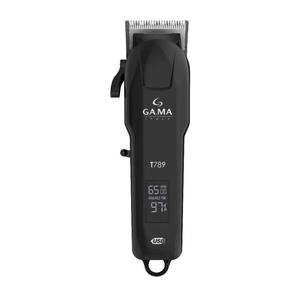 Máquina de Corte Ga.Ma T789 Black Titanium Usb