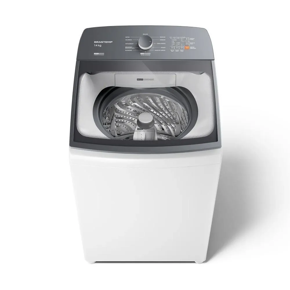 Máquina de Lavar Brastemp 14Kg com Smart Sensor Branca BWJ14AB