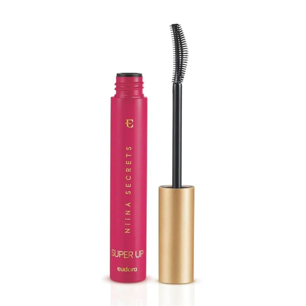 Máscara de Cílios Preto Super Up Niina Secrets Eudora - 8ml