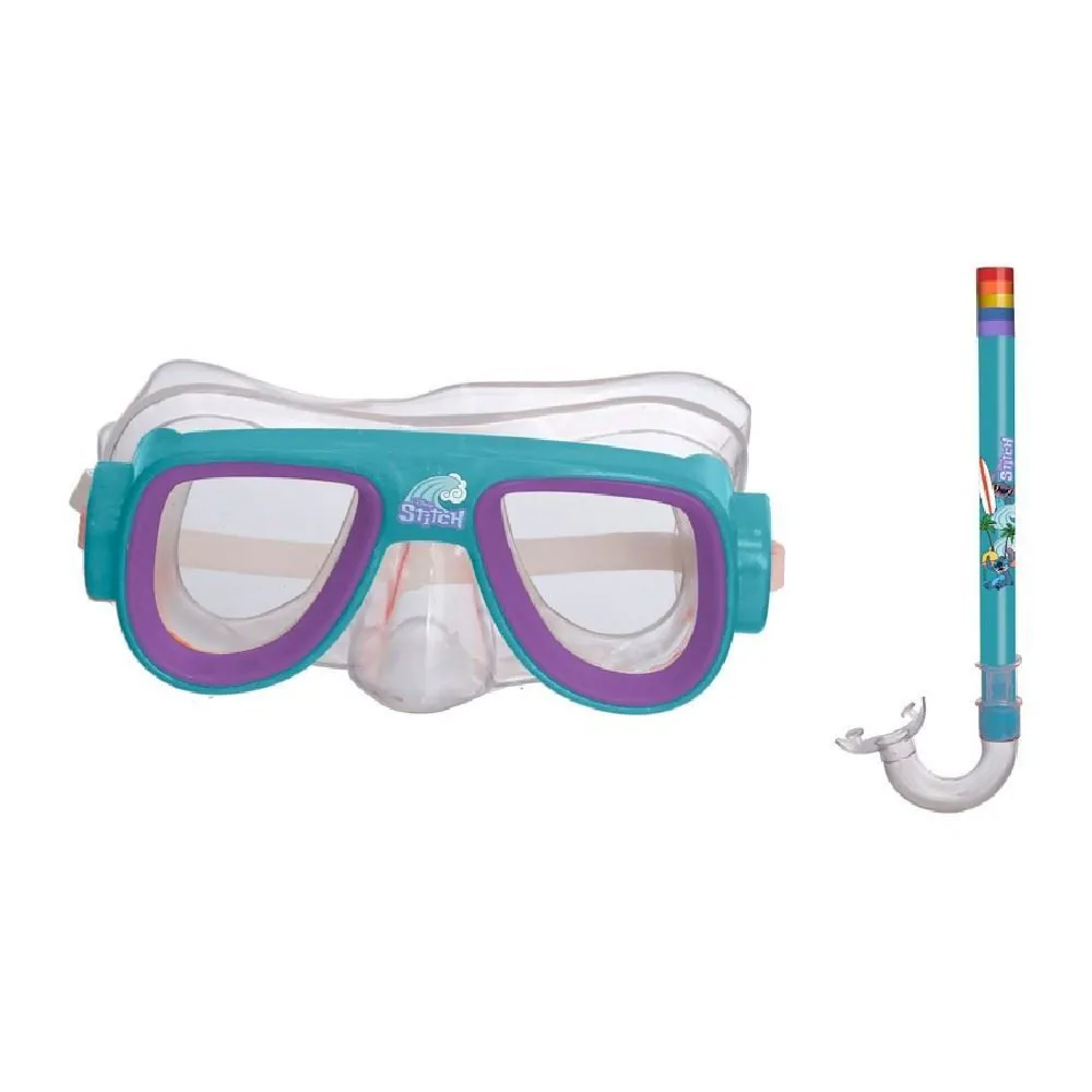 Máscara e Snorkel Infantil Etitoys - Stitch
