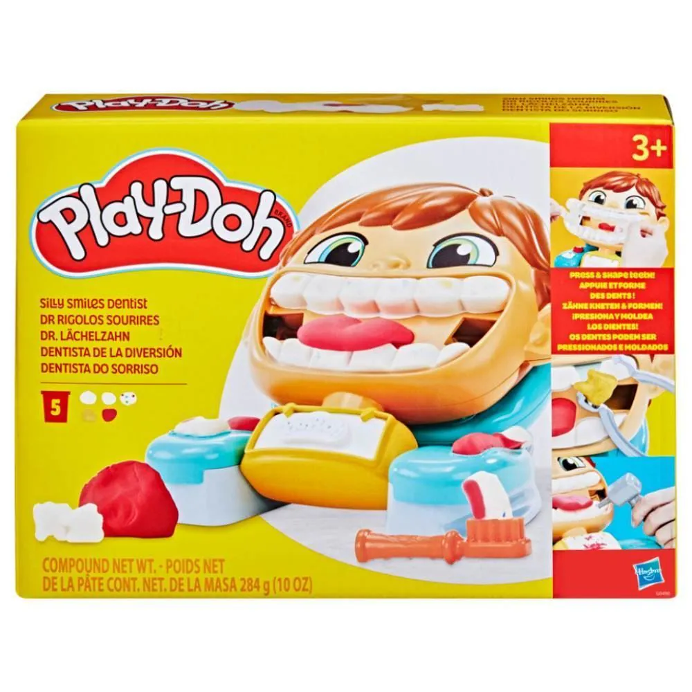 Massinha Play-Doh Dentista do Sorriso Hasbro - G0490