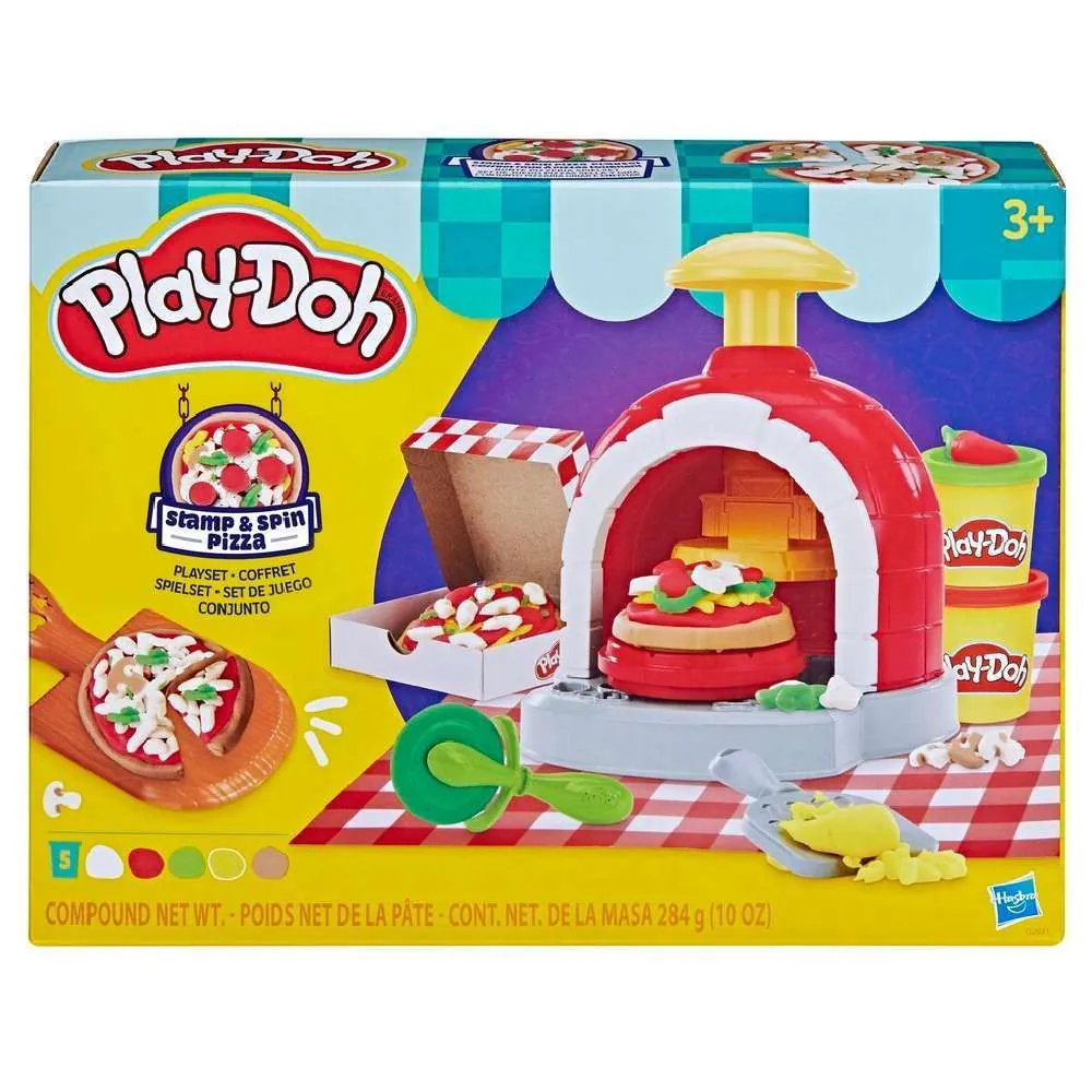 Massinha Play-Doh Pizzaria Criar e Enfeitar Hasbro - G2921