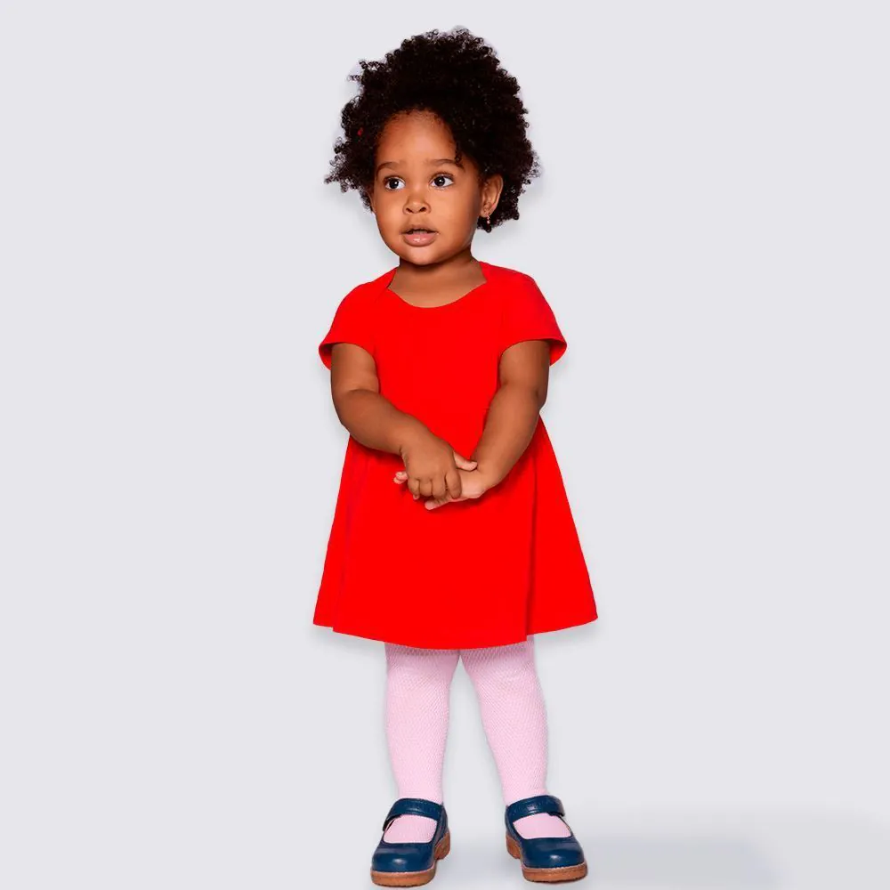 Meia-calça Bebê Fio 70 Lupo Rosa