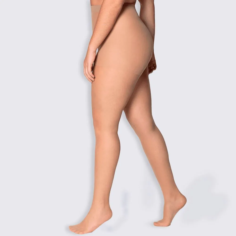 Meia-calça Plus Size Clássica Fio 20 Lupo Natural