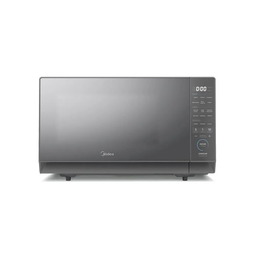 Micro-ondas Midea 35 Litros Prata Porta Espelhada MasterCook