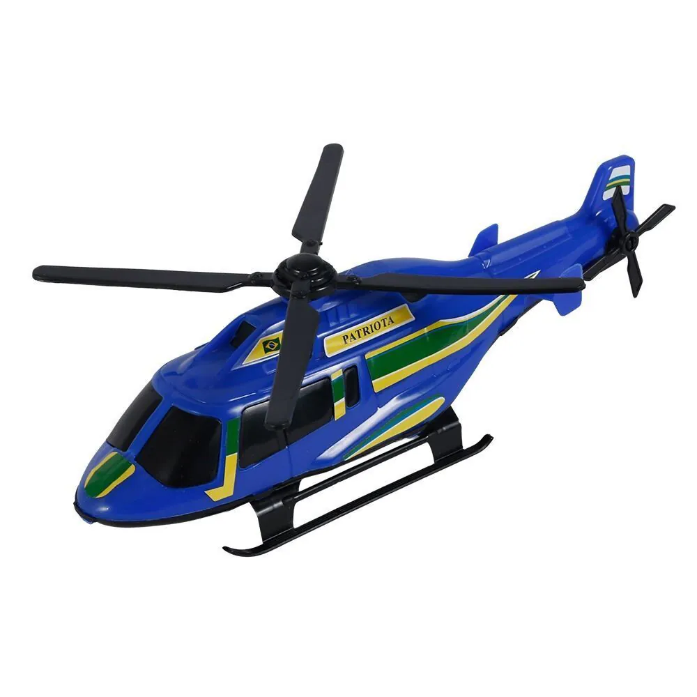 Mini Helicóptero Patriota Bs Toys - Sortido