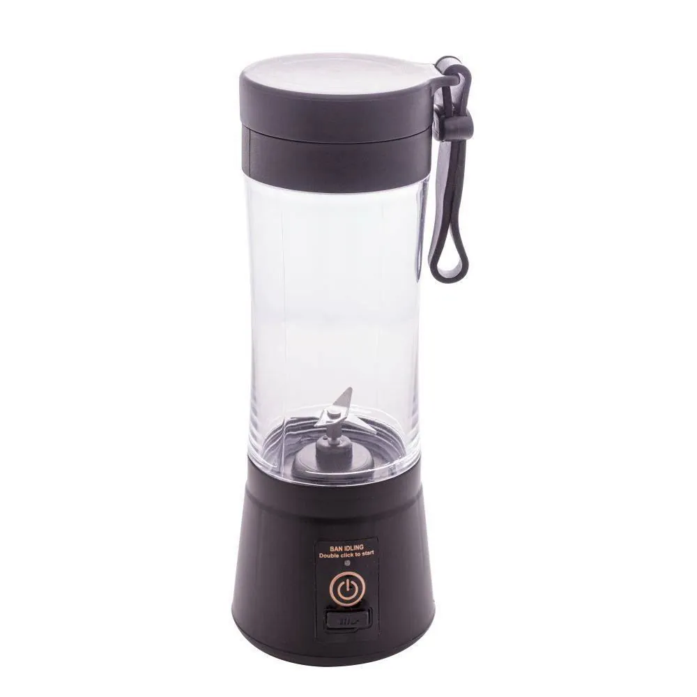 Mixer Portátil Recarregável Ubs Lyor 8X22cm - Preto