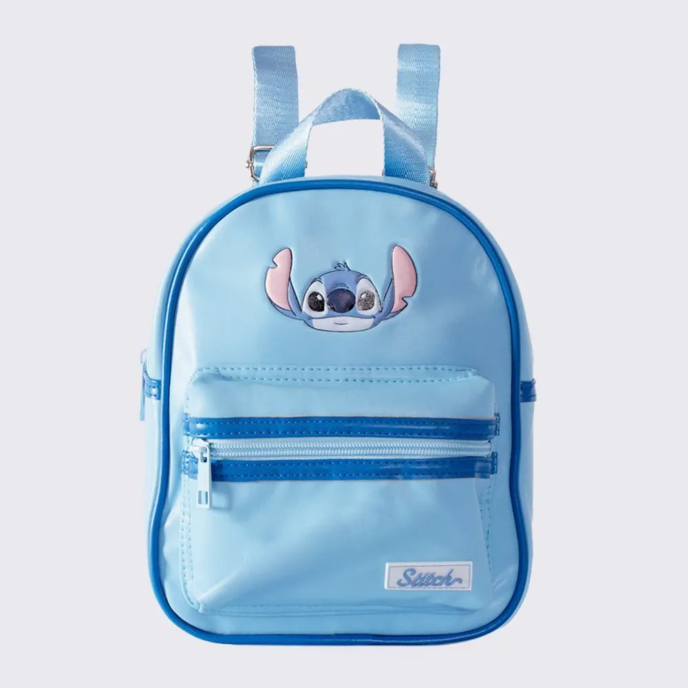 Mochila Infantil em Pu Sintético Disney - Stitch U