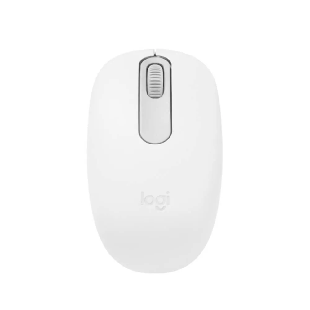 Mouse Sem Fio M196 Bluetooth Logitech - Branco