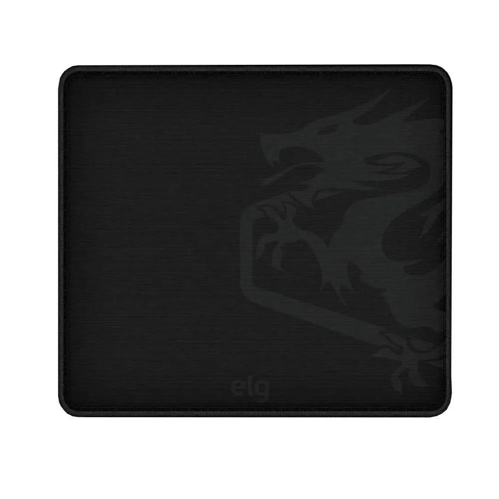 Mousepad Gamer Elg Merak Speed Medium Preto