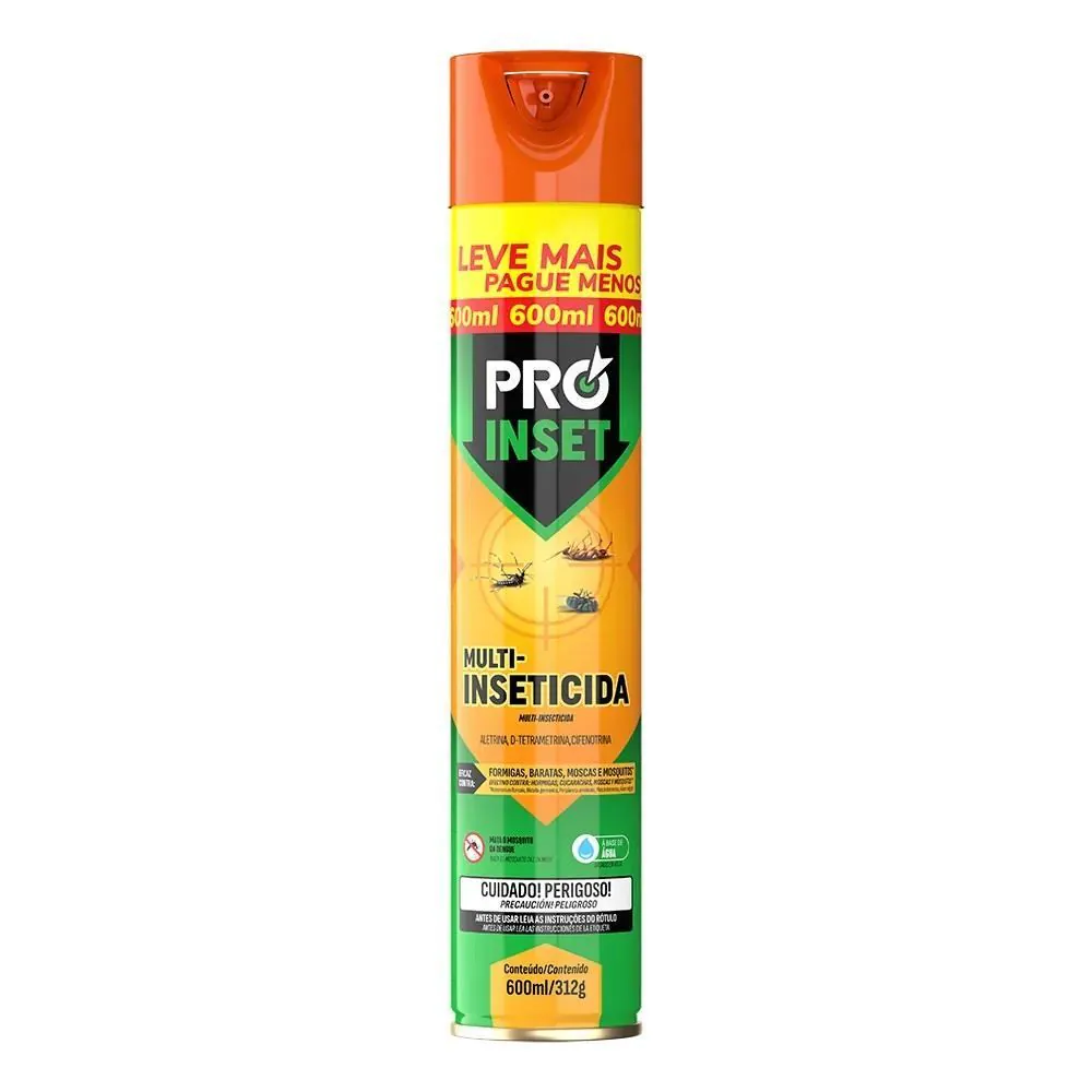 Multi-Inseticida Proinset 600Ml/312G - 0210320