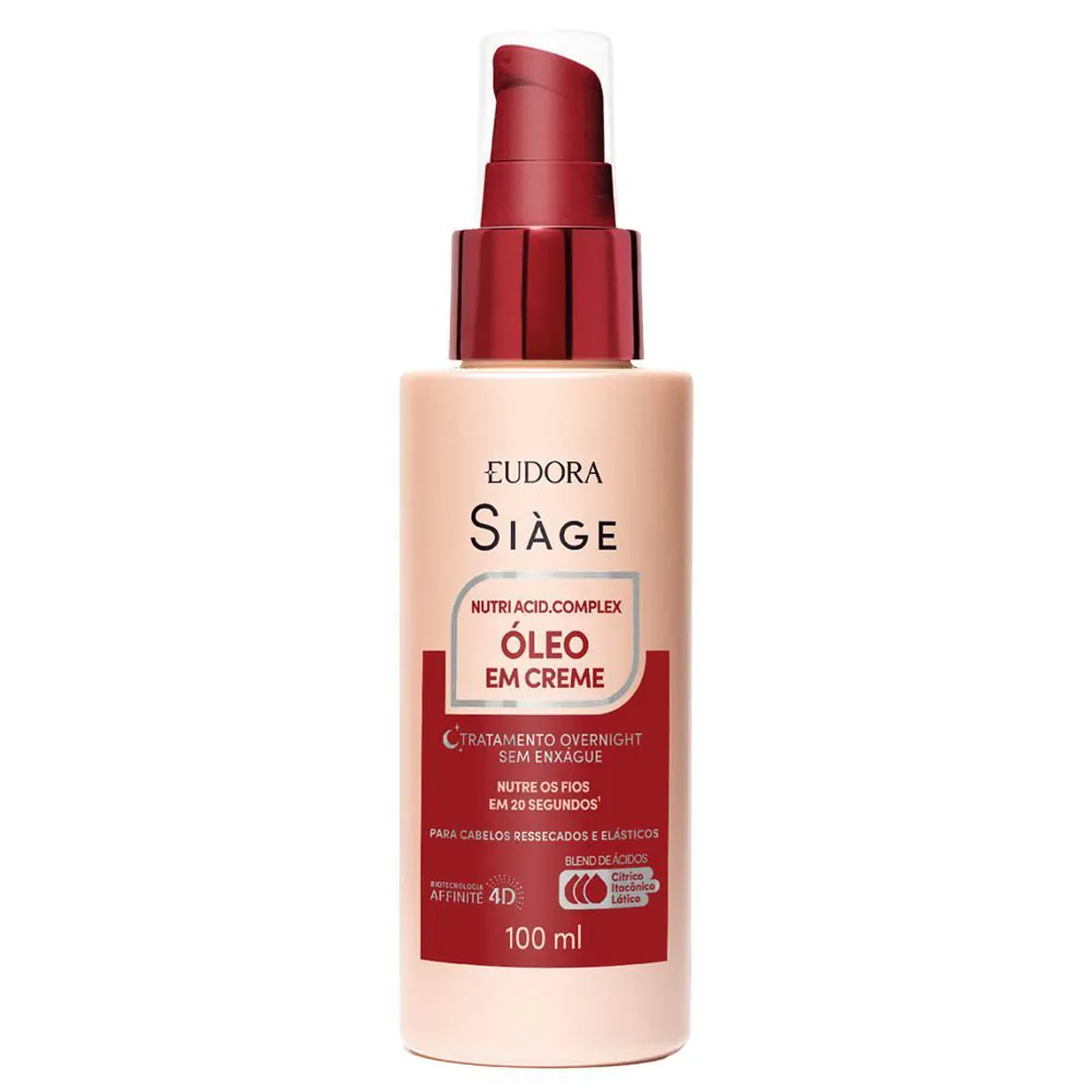 Óleo em Creme Overnight Nutri Acid Complex 100Ml Siàge
