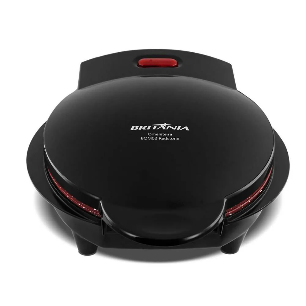 Omeleteira Britânia Antiaderente Redstone 750W BOM02P