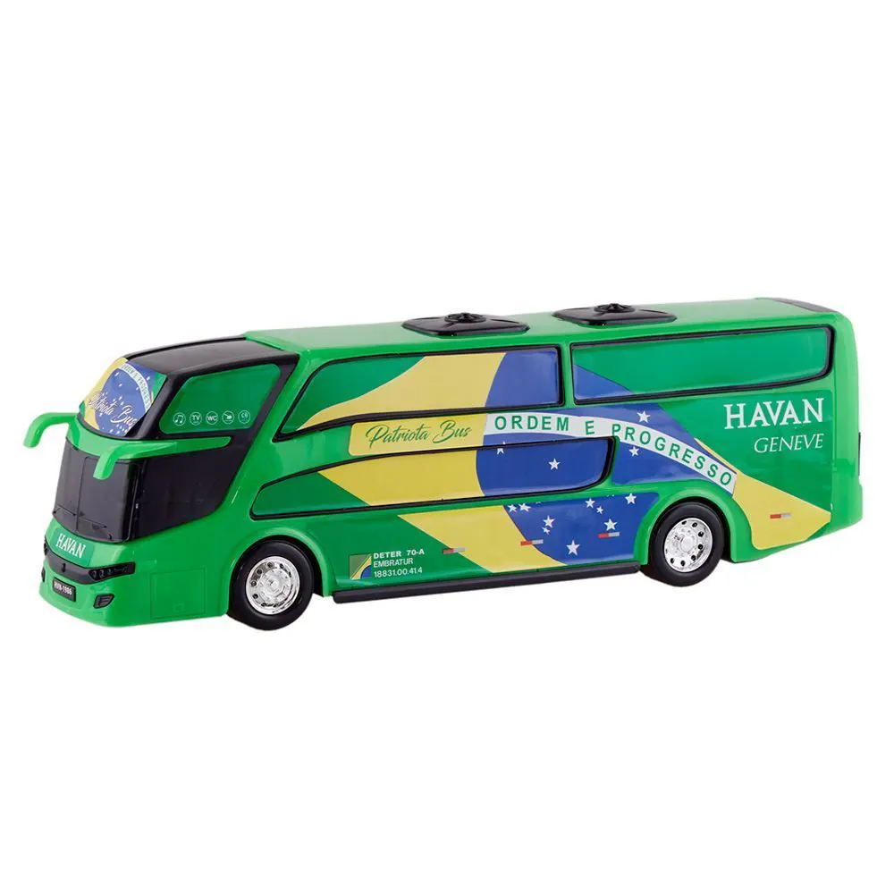 Ônibus com 2 Andares Patriota Toys - 524
