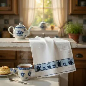 Pano de Copa 100% Algodão Gourmet - Café